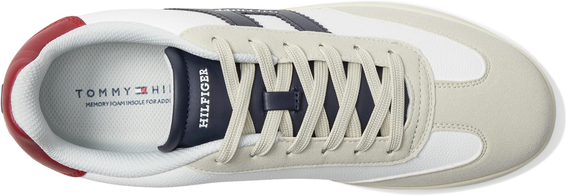 Кроссовки Tommy Hilfiger Men's Javlon, Light Natural/Dark Blue/Multi — фото 2