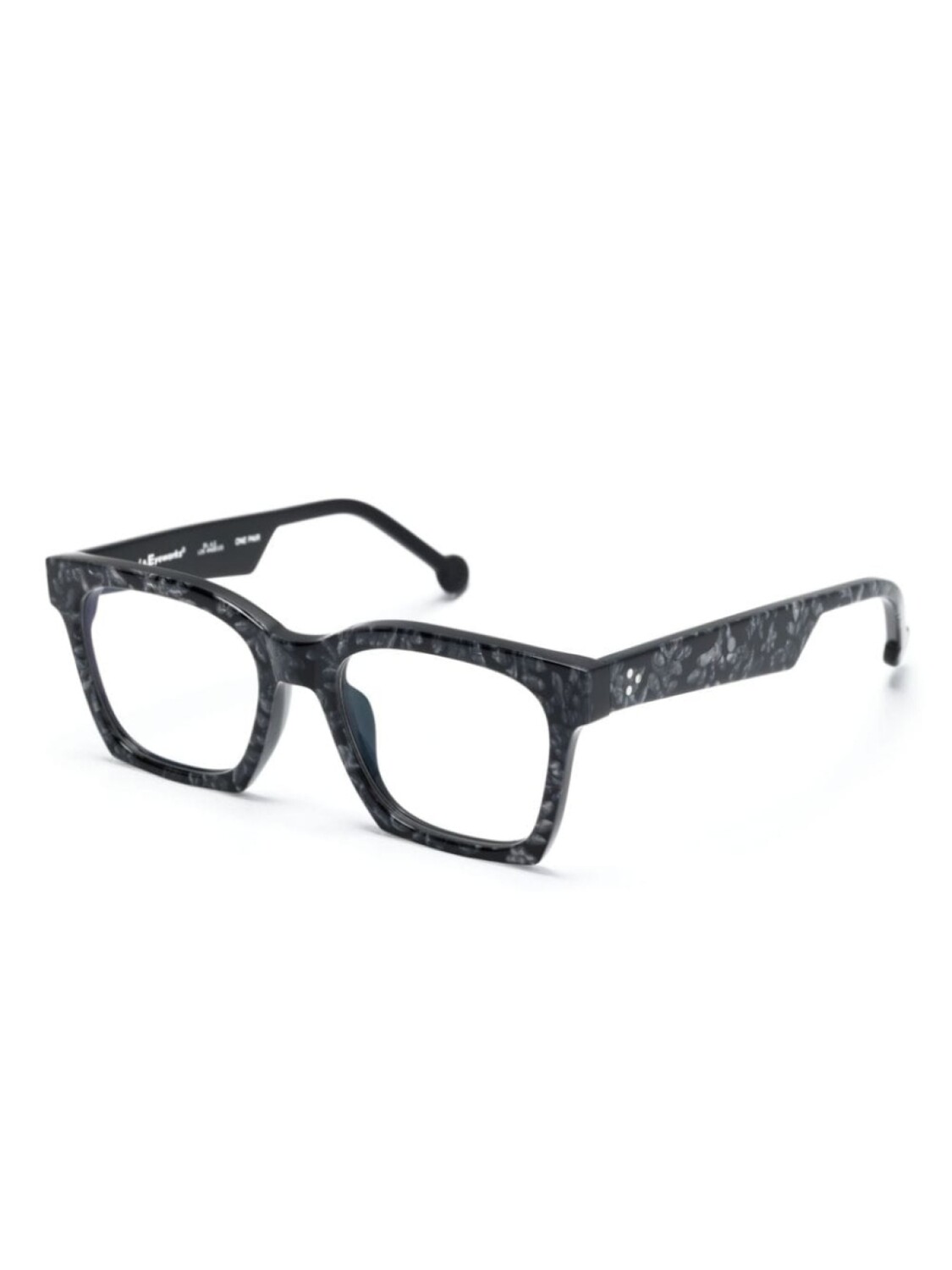 

L.A. EYEWORKS очки Marcel в квадратной оправе, черный