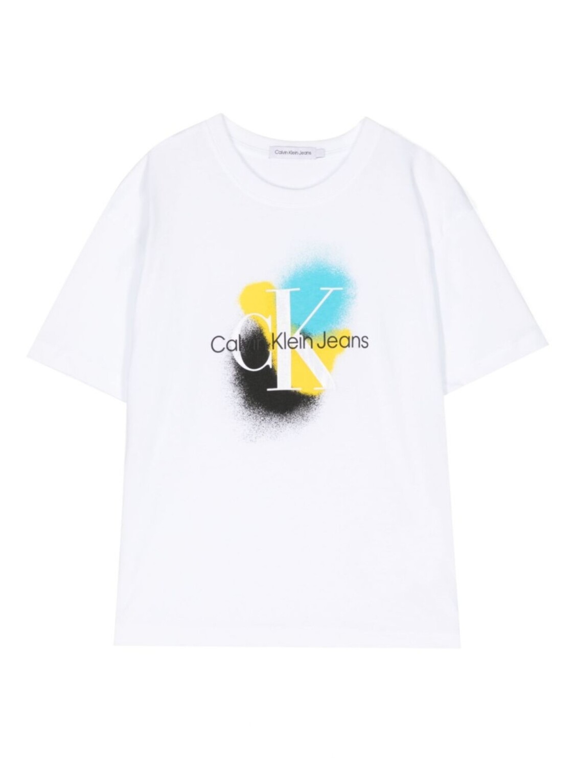 

Футболка с логотипом Calvin Klein Kids, белый