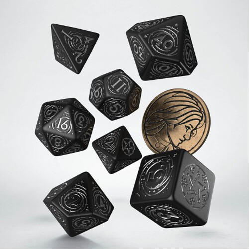 

Игровые кубики The Witcher Dice Set: Yennefer – The Obsidian Star