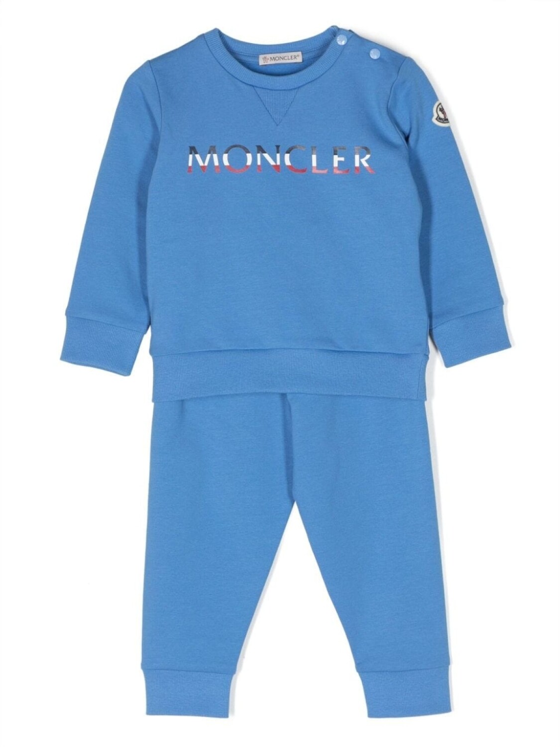 

Moncler Enfant спортивный костюм с логотипом, синий