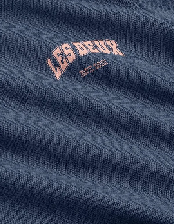 Толстовка унисекс Les Deux, Dark Denim Blue — фото 3