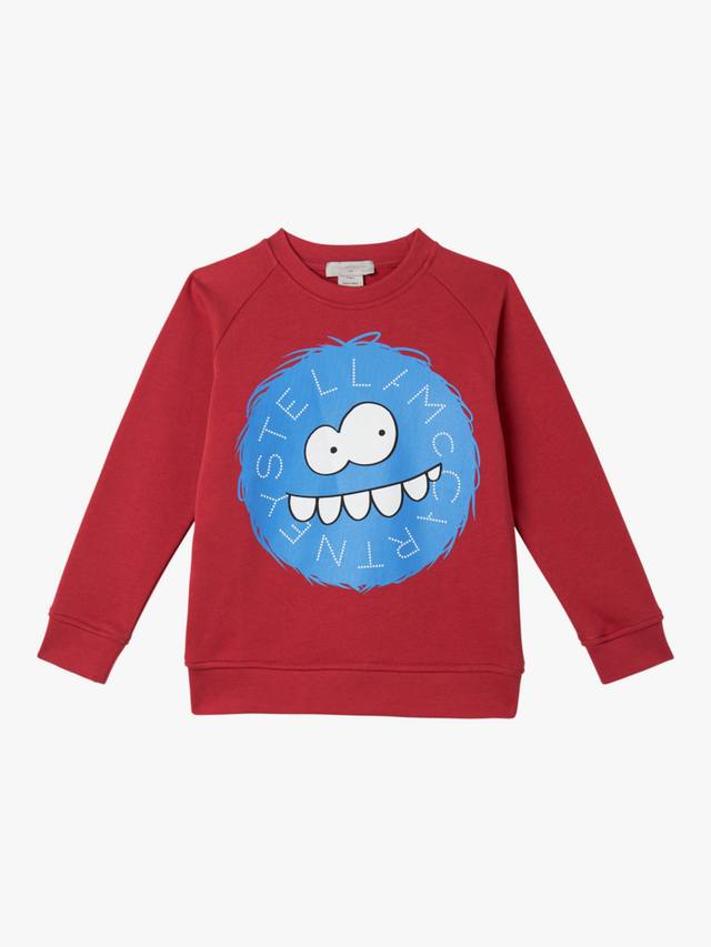 

Детская хлопковая футболка с длинным рукавом Yeti Stella McCartney Kids