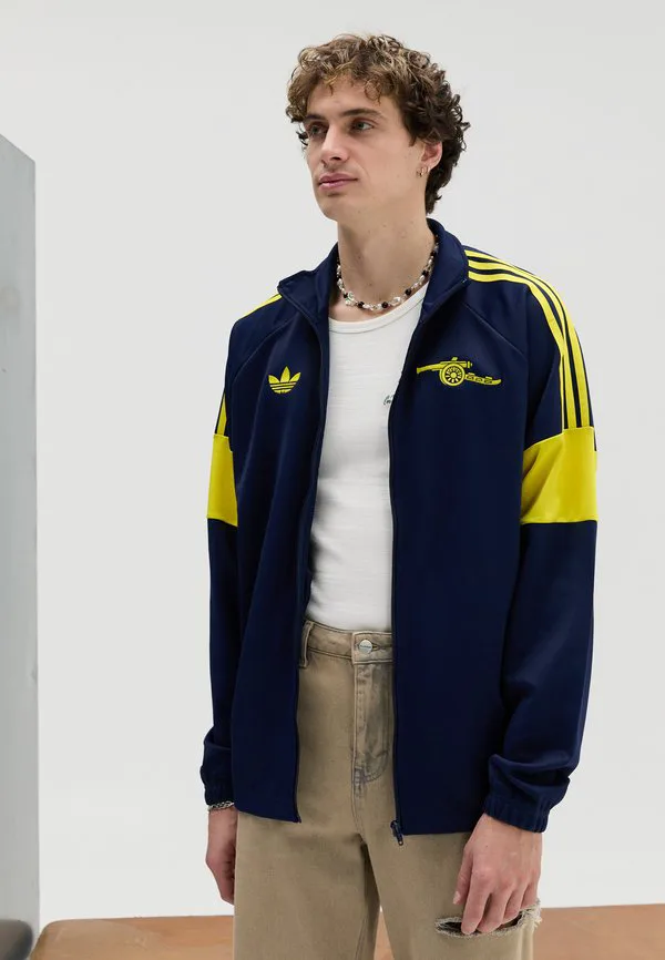 Спортивная куртка arsenal fc в стиле lifestyle, клубная одежда Adidas Performance, Night Indigo