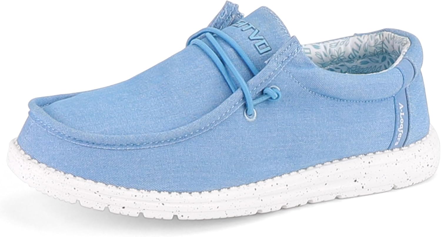 

Мужские широкие лоферы и слипоны ASITVO, Большие размеры повседневной обуви на каждый день, Широкий носок, небесно-голубой