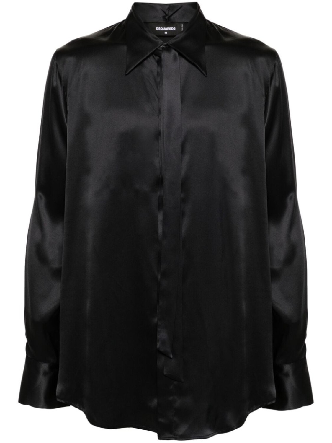 

Dsquared2 dSQUARED2 Сексуальная рубашка с галстуком, черный