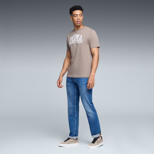 Мужские кроссовки Court Classic Vulcanized Puma, бежевый — фото 3