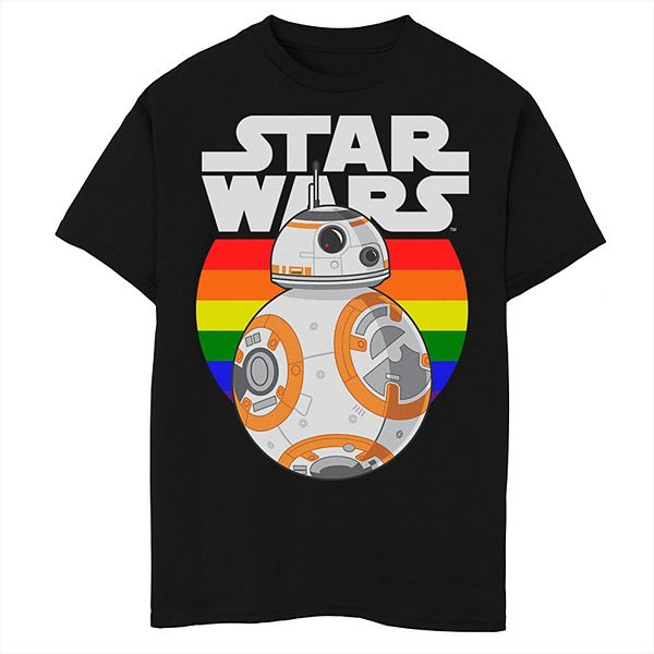 

Футболка с графикой Boys Star Wars Rainbow Circle Licensed Character