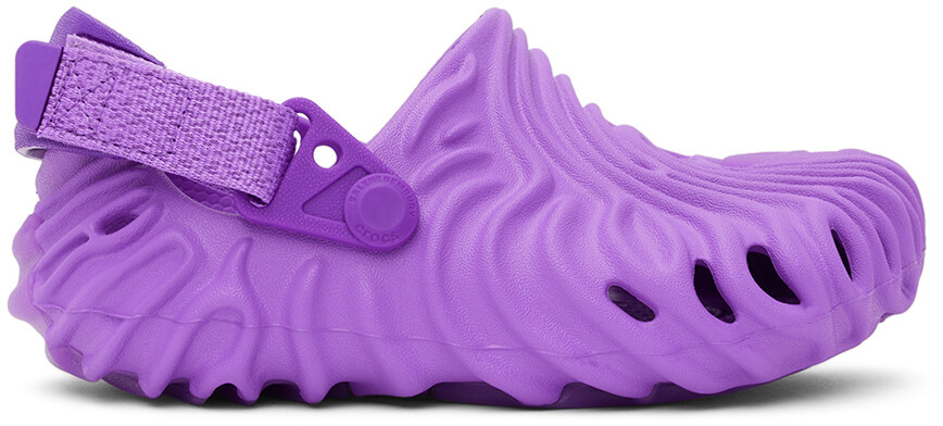 

Детские фиолетовые сабо Salehe Bembury Edition Pollex Клубнично-фиолетовые Crocs