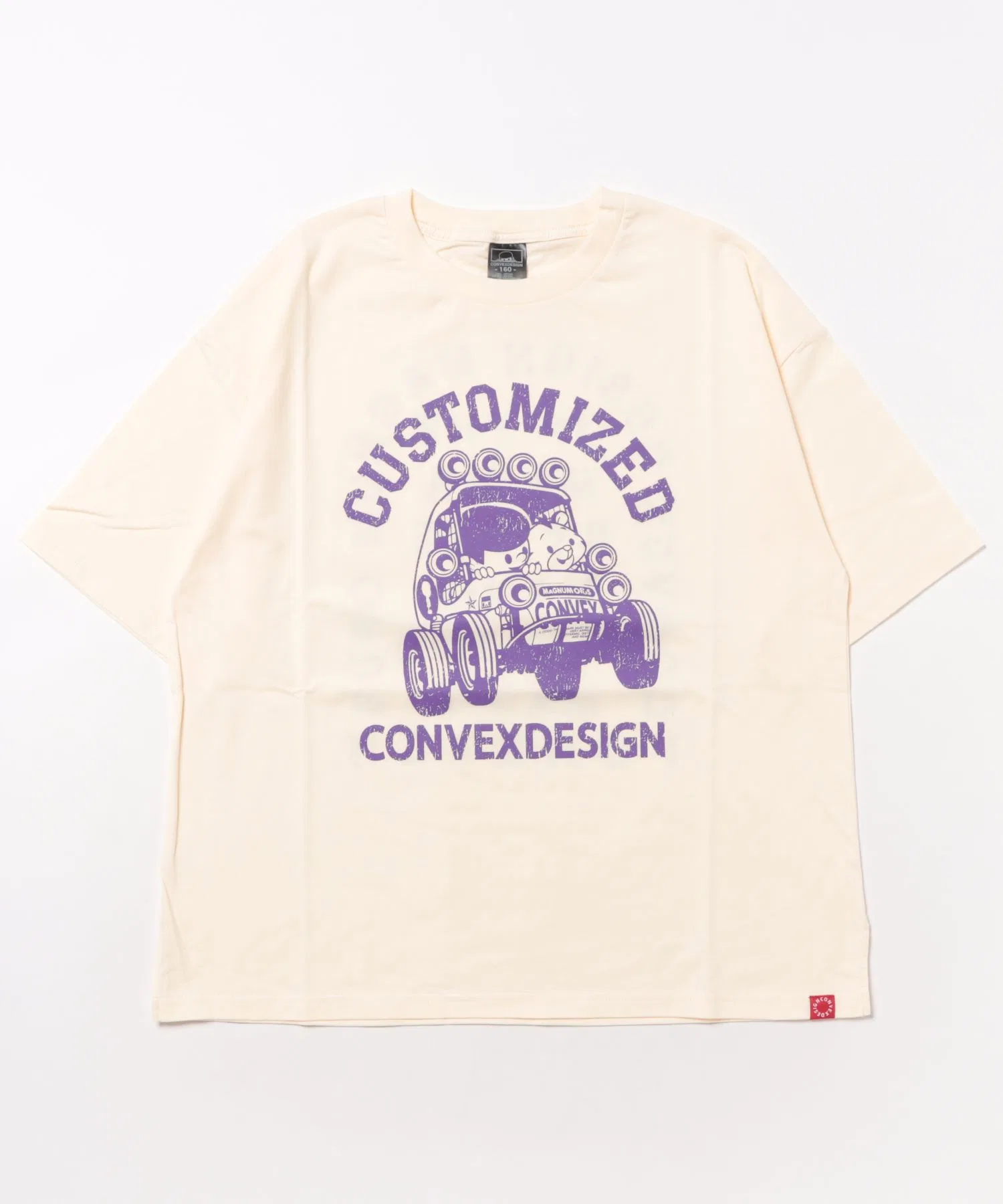 Детская футболка CONVEX Offroad Wide-T угольно-серая — фото 2