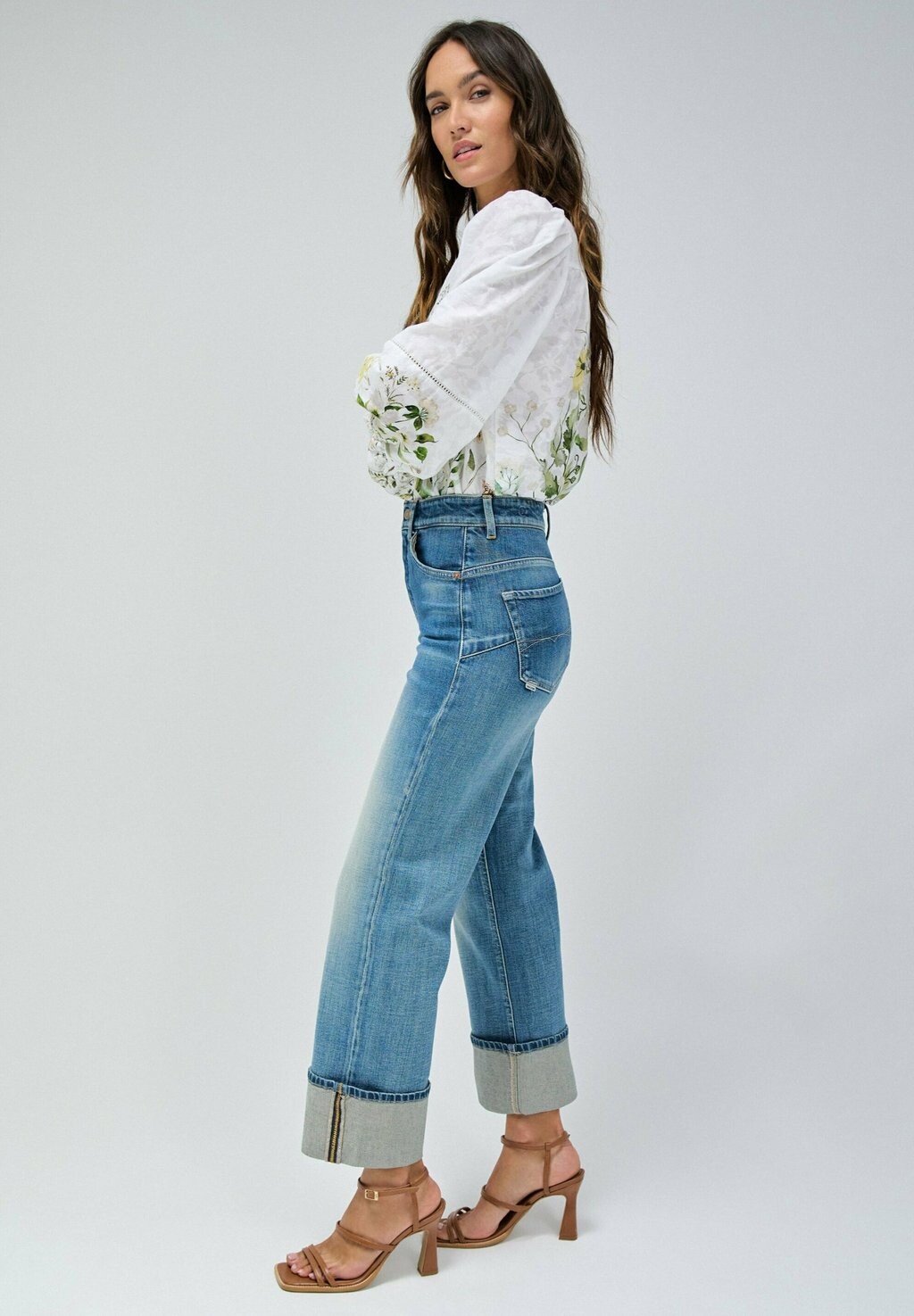 

Джинсы прямого кроя Salsa Jeans, синий