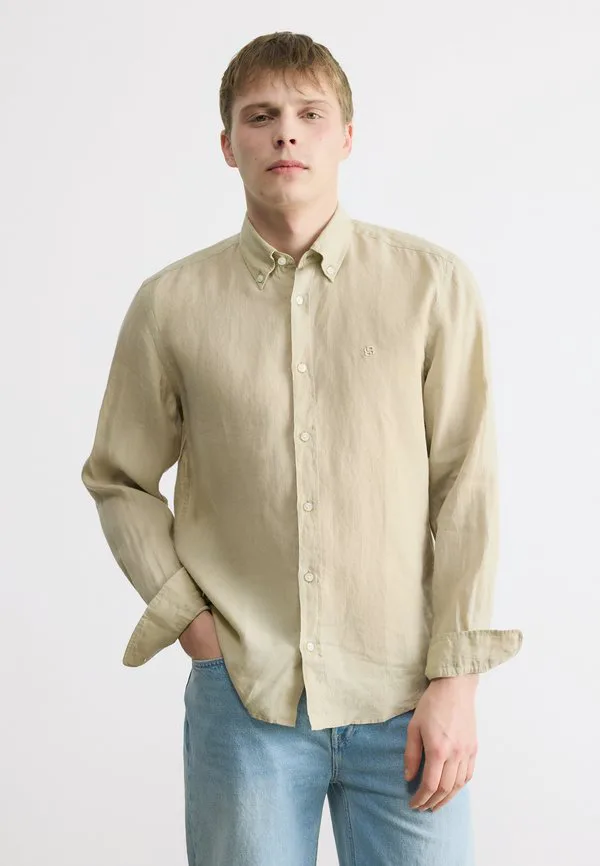 Рубашка лиама Boss, Open Beige