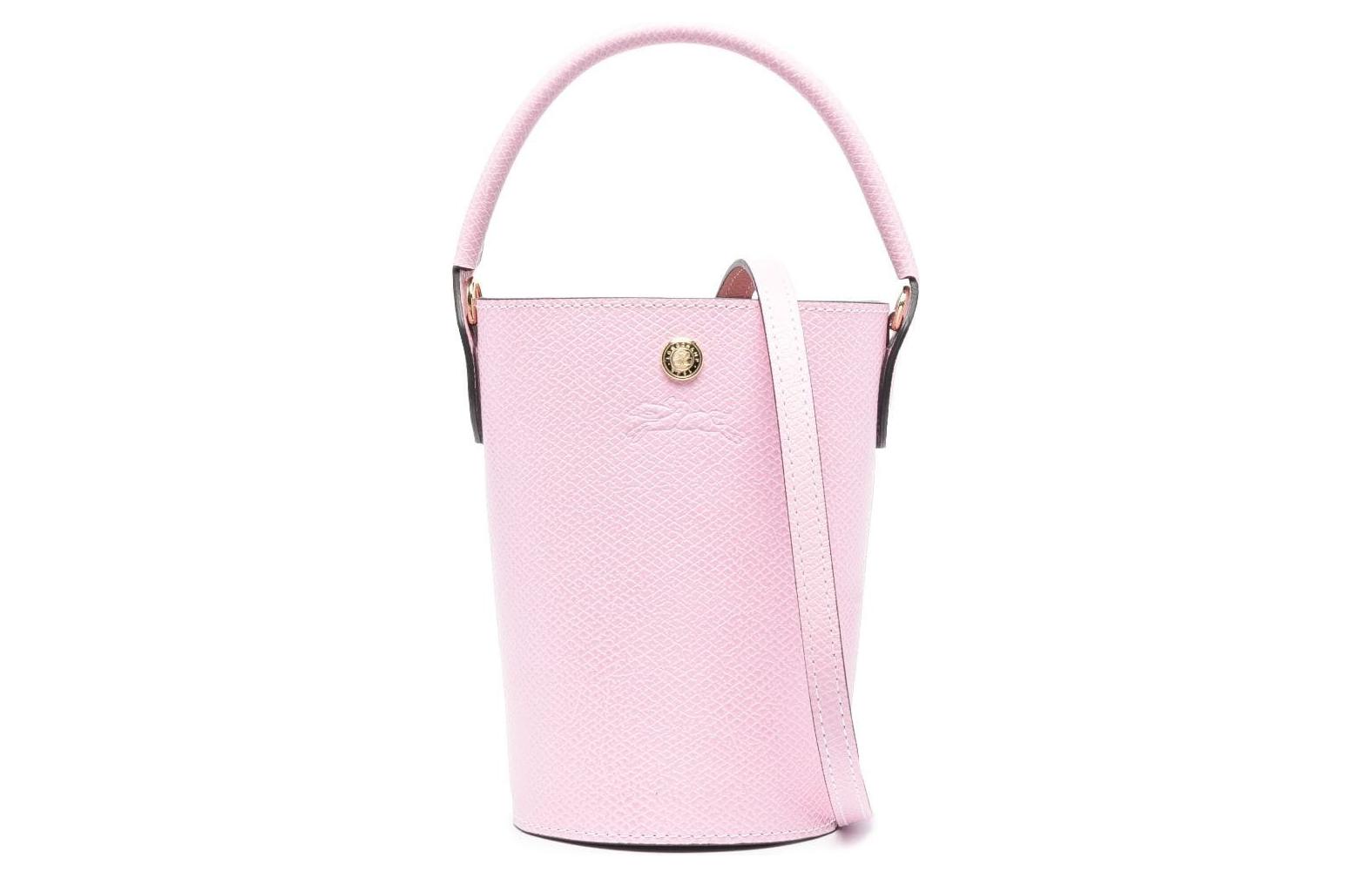

LONGCHAMP Сумка-ведро Épure из коровьей кожи, мини-сумка через плечо, женская, розовая