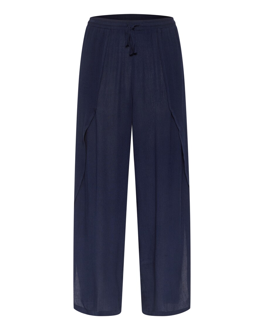 

Брюки свободного кроя Cream Allie, темно-синий