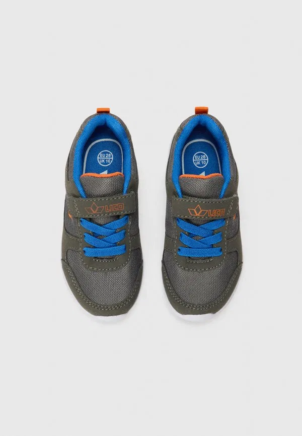 Кроссовки blaine Lico, Grey/Blue/Orange — фото 4