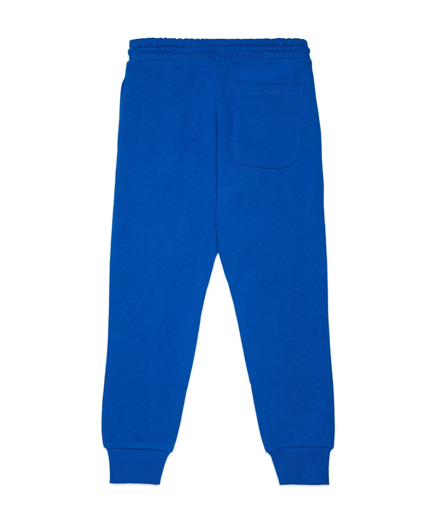 Унисекс хлопковые спортивные брюки с логотипом DIESEL KIDS синие — фото 4