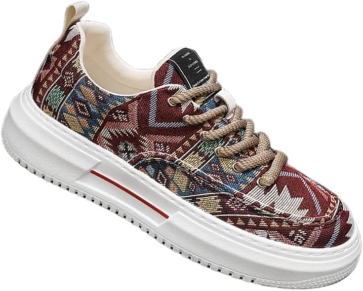 

Кроссовки Clolinde Canvas - повседневные и мужские спортивные кеды. Дышащие, противоскользящие, прочные. Подходят для улицы и повседневной носки, красный