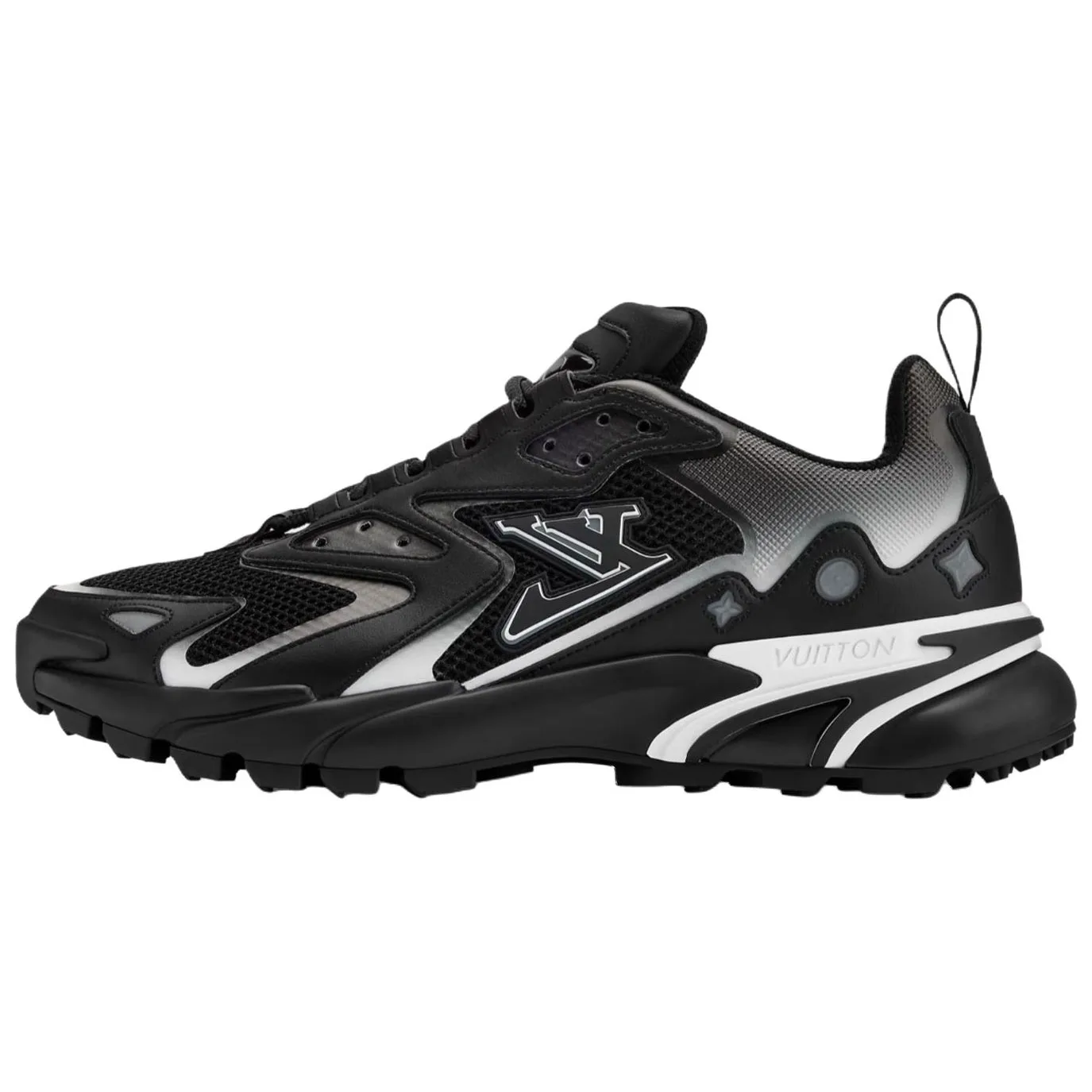 LOUIS VUITTON Кроссовки мужские Runner Tatic Cow Leather, Leather Low top Casual Black