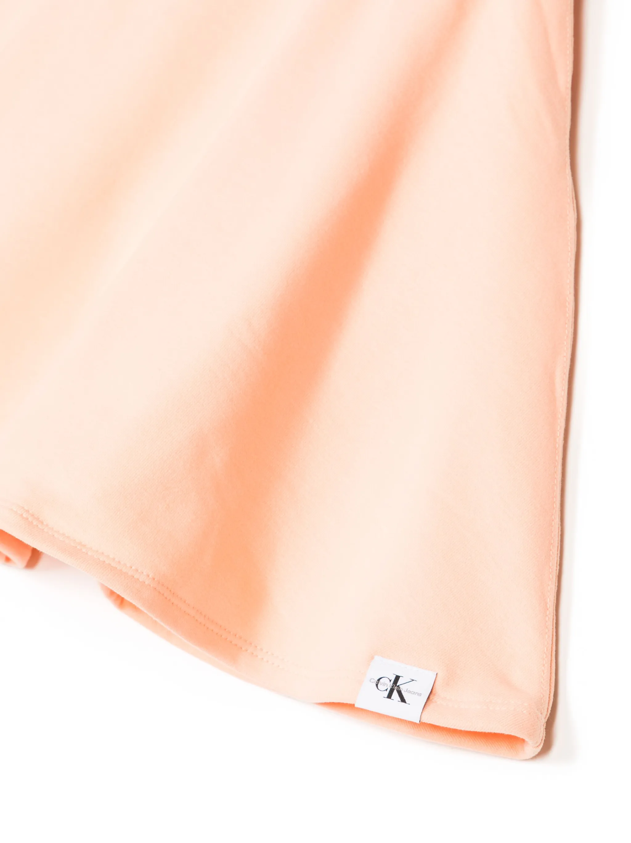 Расклешенная юбка мини с нашивкой-логотипом Calvin Klein Kids, оранжевый — фото 3