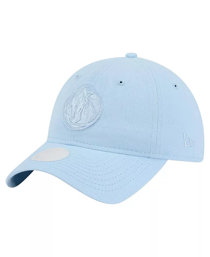 

Женская регулируемая кепка Dallas Mavericks Colorpack 9TWENTY светло-голубого цвета New Era