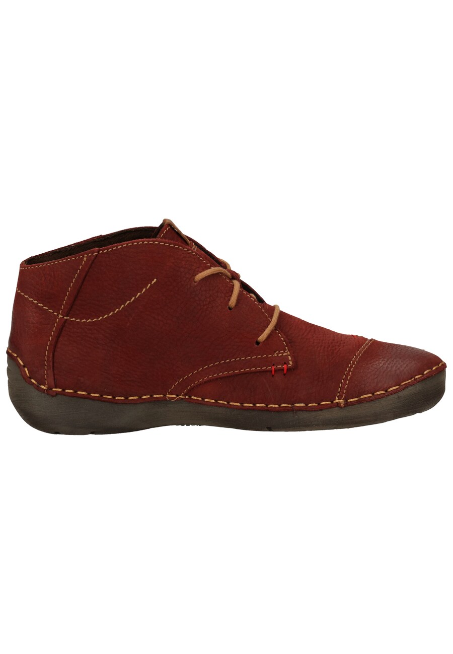 Ботильоны на шнуровке JOSEF SEIBEL Lace-Up Ankle Boots Fergey, бордо — фото 3
