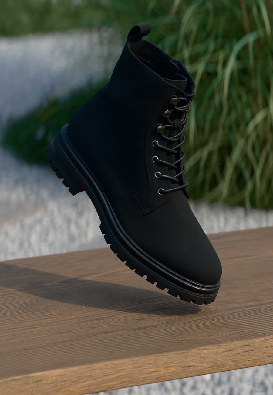 Ботинки Pier One LEATHER, Black