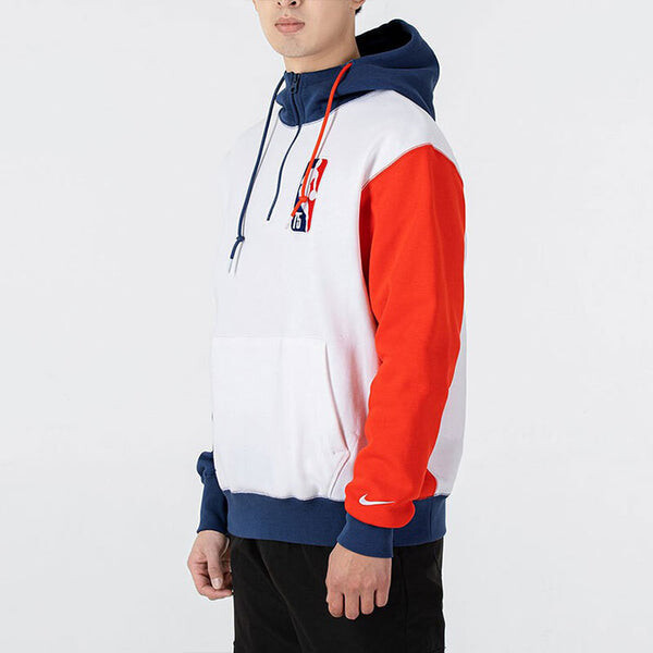Толстовка Men's Nike Basketball Training Colorblock, цвет colorblock — фото 4