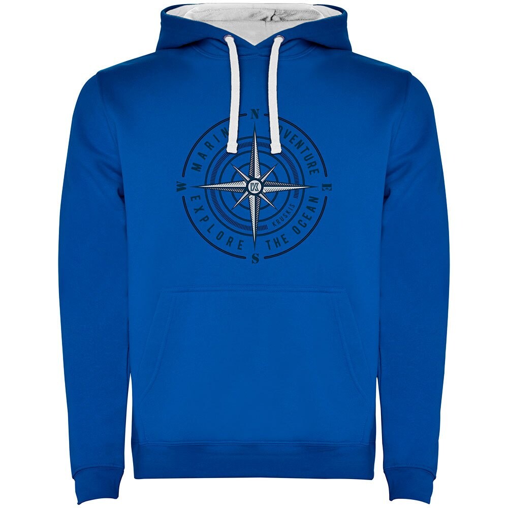 

Худи Kruskis Compass Rose Two-Colour, синий