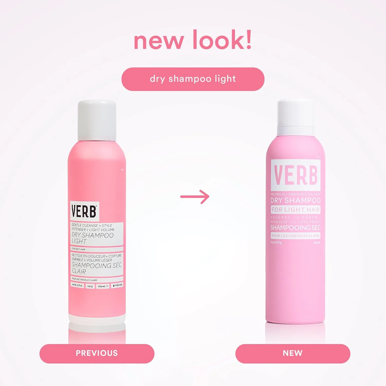 VERB Dry Shampoo Light - сухой шампунь для светлых тонов, освежает, абсорбирует жир и продлевает укладку, веганский, без парабенов и сульфатов 141.75 г (1 шт.) — фото 4