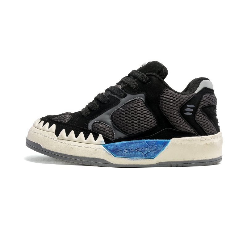 

Платформенные puffy обувь нескользящие, устойчивые к истиранию, дышащие, увеличивающие рост low top BAOZAOGONGYANG, 171 черный