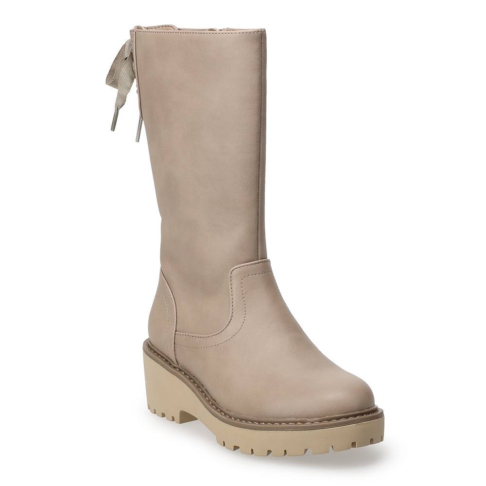 

Высокие сапоги для девочек Sonoma Goods For Life indraa, цвет Taupe