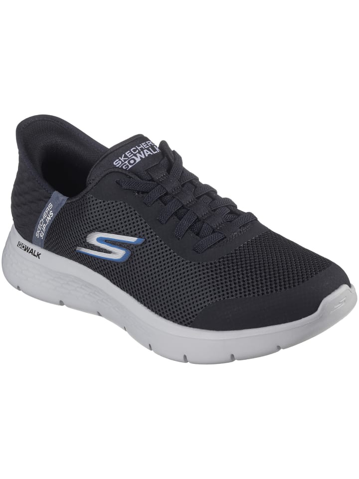 Кроссовки женские Skechers GO WALK Flex сетчатые, черный