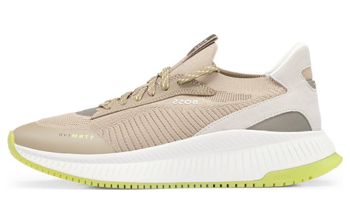 

Кроссовки HUGO BOSS Lifestyle Shoes Men Low-top Light Green, светло-зеленый