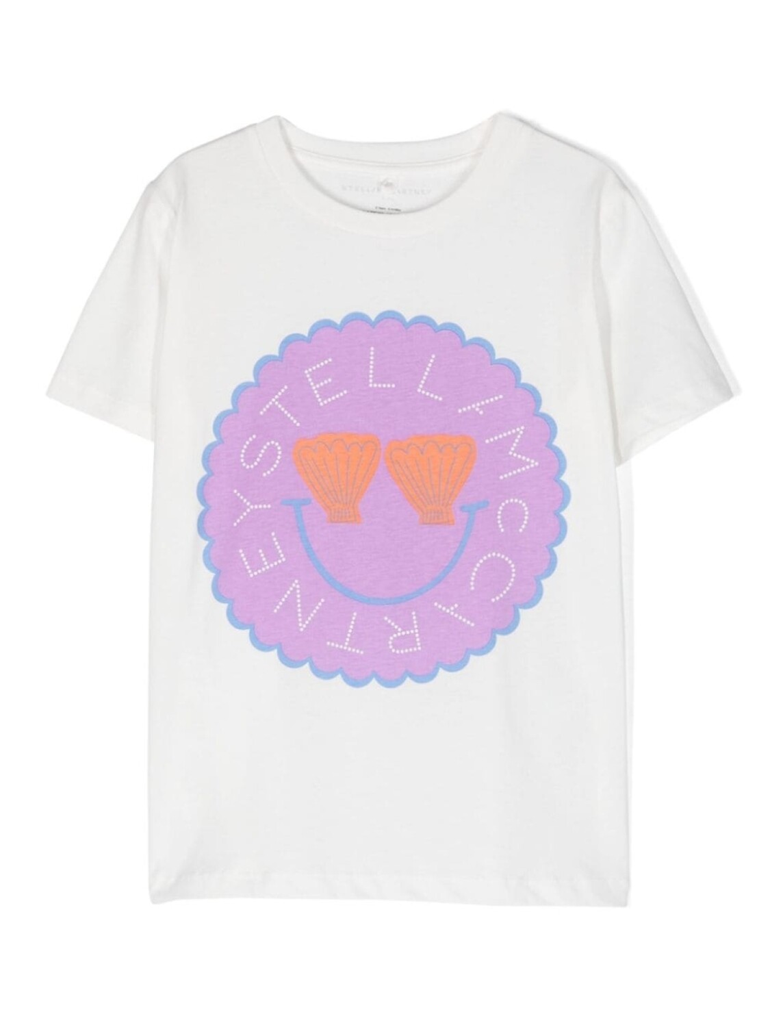 

Stella McCartney Kids футболка с логотипом, белый