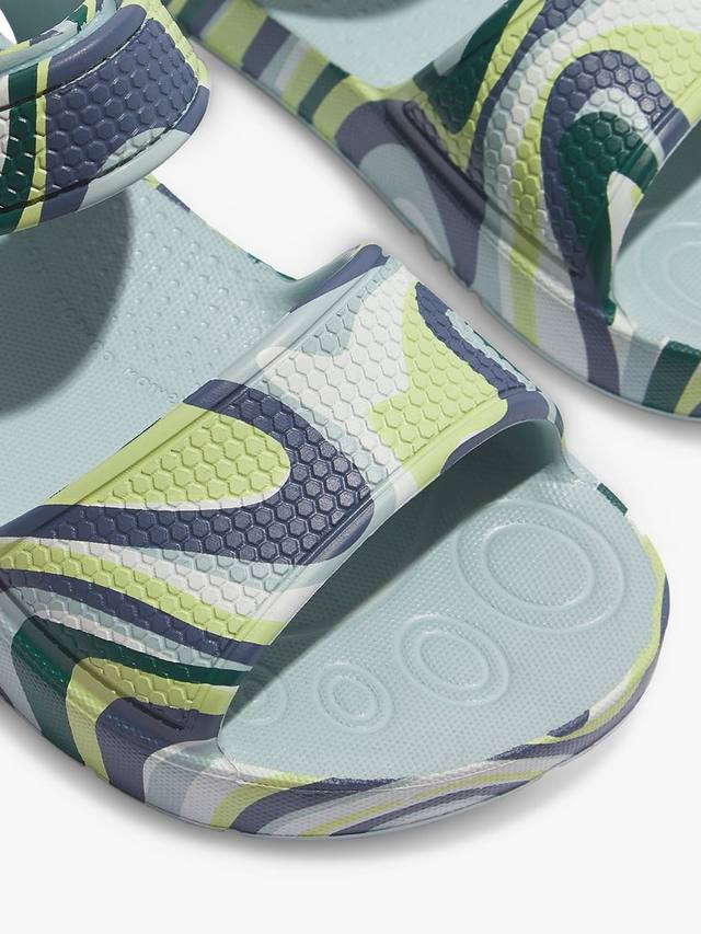 Детские сандалии iQushion Swirly FitFlop, Mint Blue Mix — фото 3
