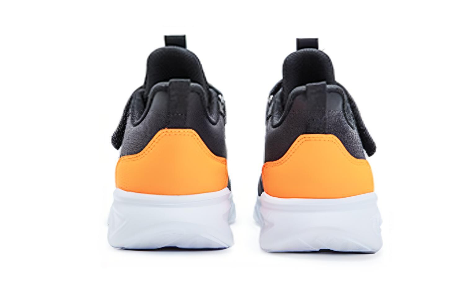 Кроссовки XTEP Kids Lifestyle Shoes GS Low-top Black/Orange — фото 4