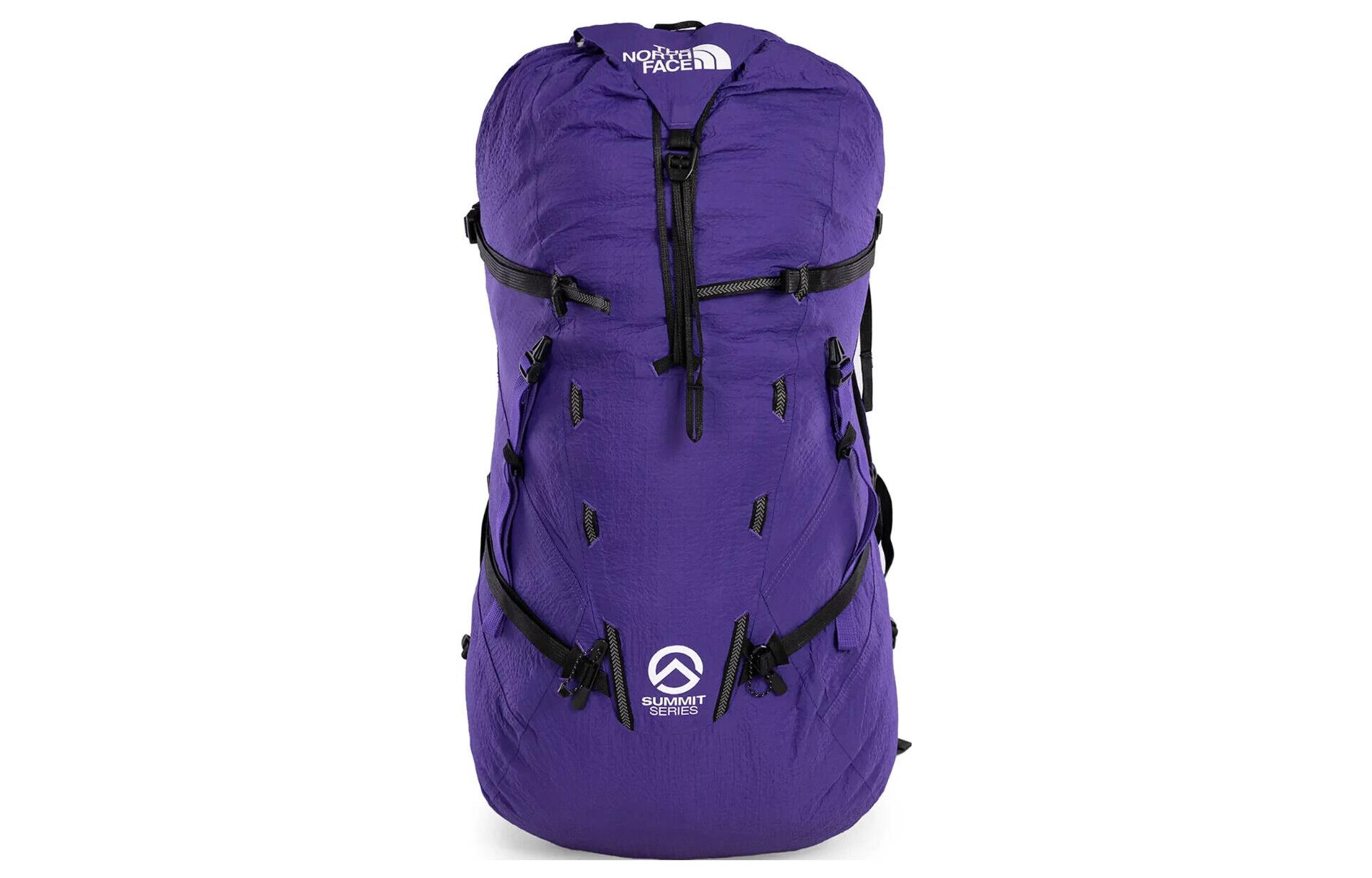 

THE NORTH FACE 56-литровый рюкзак двуплечевой наружный нейлоновый фиолетовый унисекс