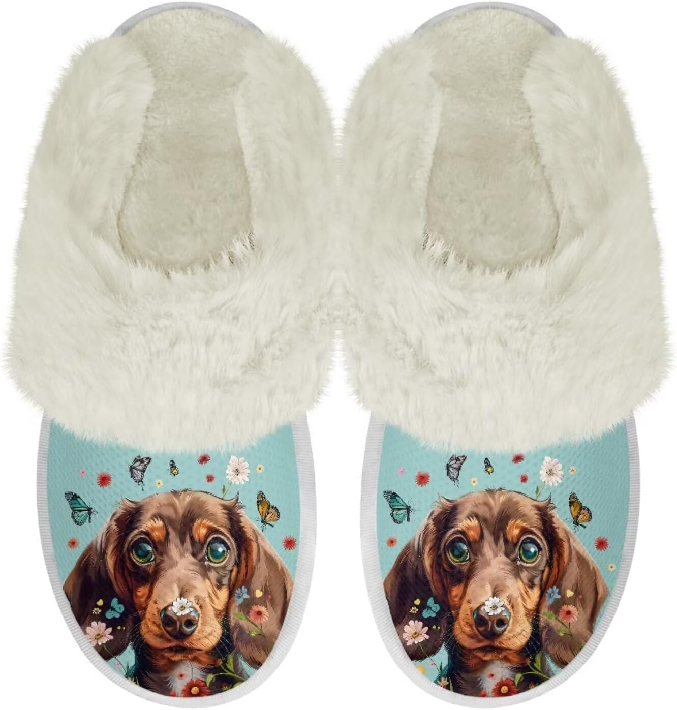 

Мягкие тапочки для женщин и мужчин, домашние мультяшные тапочки, с нескользящей подошвой, из пены с эффектом памяти, пушистые, для дома и улицы Chririnla, Cute Guinea Pig