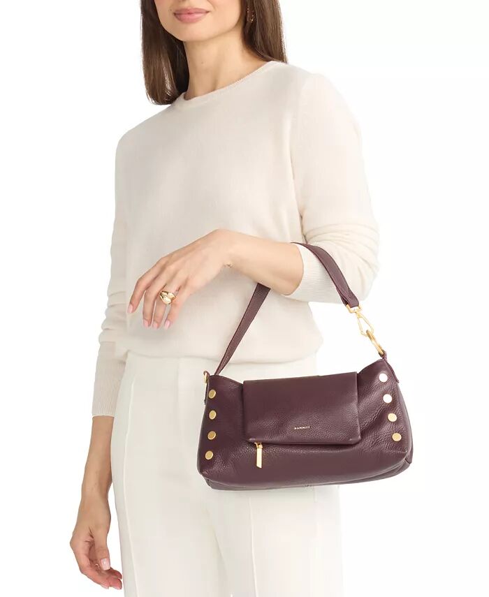 

Сумка Hammit VIP Small High Shine Leather Hammitt, коричневый