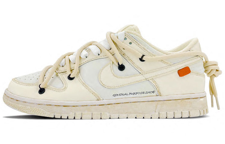 

Nike Кроссовки для скейтбординга Dunk Low Retro «Кокосовое молоко», бежево-желтые, мужские, подарок