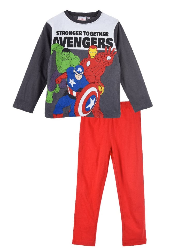 

Пижама Avengers, серый