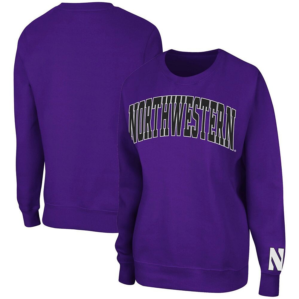 

Женский пуловер Colosseum Purple Northwestern Wildcats Campanile, толстовка, цвет Nwt Purple