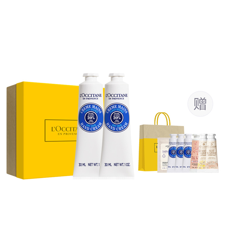 

Крем для рук Shea Butter Classic с ароматом попурри, увлажняющий, восстанавливающий LOCCITANE, [4 Fragrance Types on Hand]Shea 60ml+Hand Cream 10ml*6