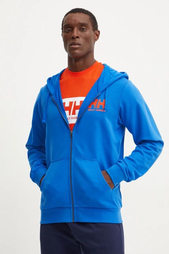 

Толстовка с логотипом HH из хлопка Helly Hansen, синий