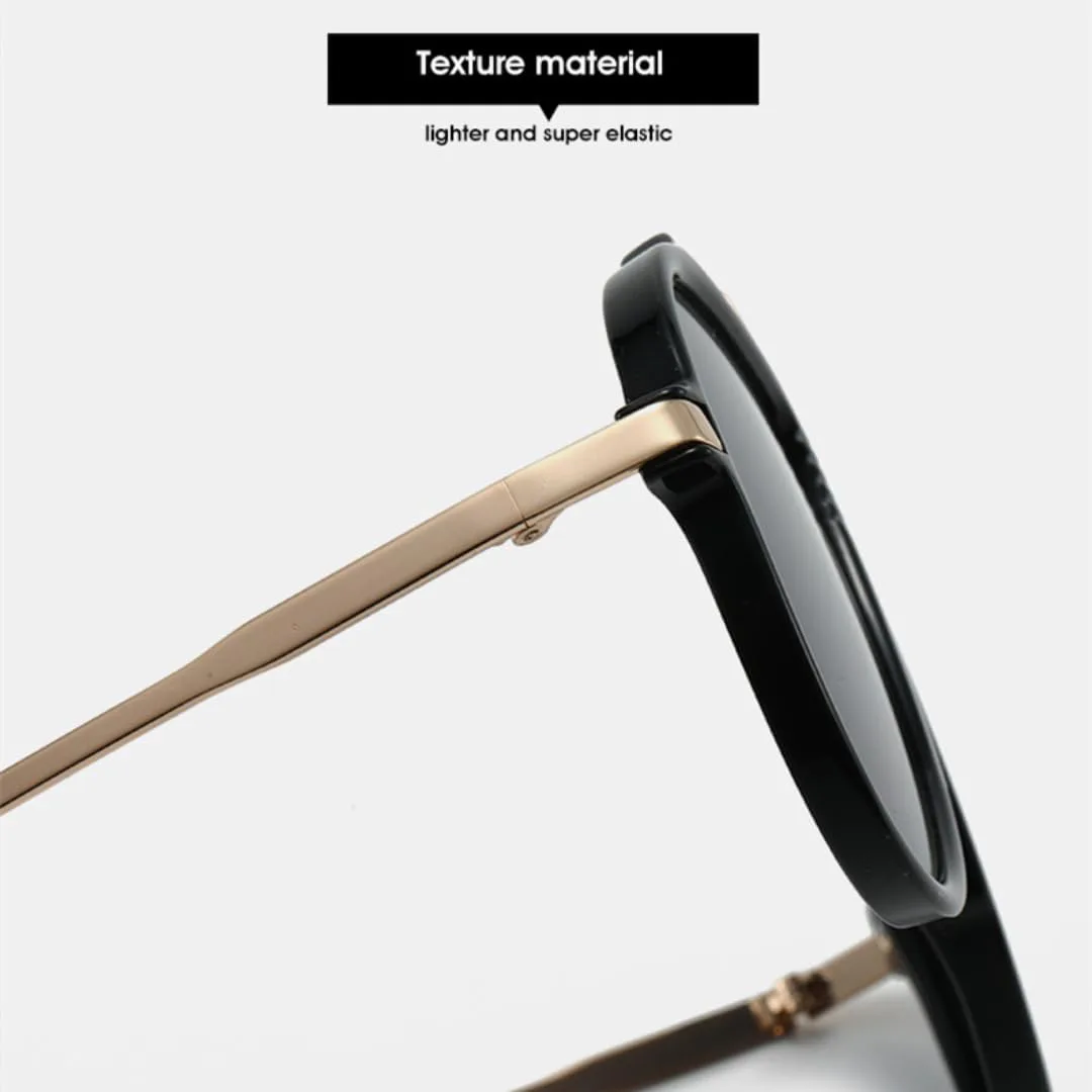 

Большие женские солнцезащитные очки в винтажном стиле с градиентным переходом, защита от УФ-излучения UV400, модные мужские солнцезащитные очки TVTBBVV, Dark Grey Tea