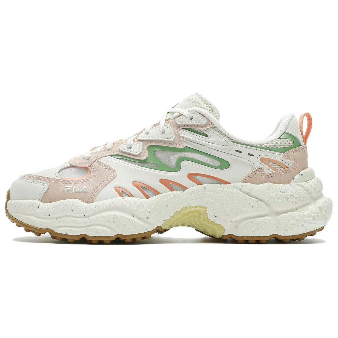 

Женские массивные кроссовки FILA Fern, Early snow white/peach pink