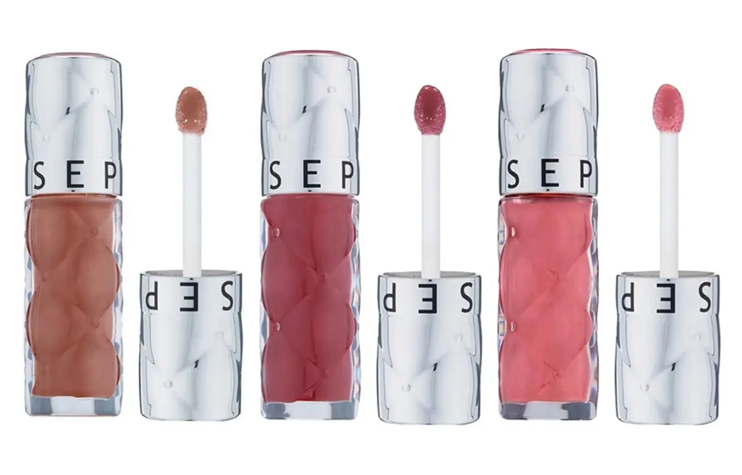 Sephora Помада-бальзам для губ с эффектом увеличения объема, #02 Nude 6ml+#05 Passion Pink 6ml+#07 Girly Pink 6ml