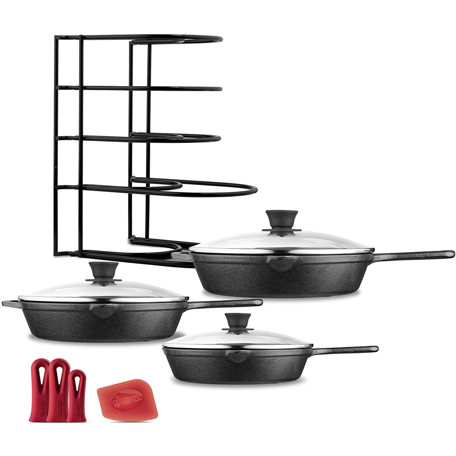 

Набор чугунных сковородок Cuisinel, 7 предметов