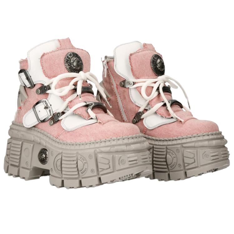 Кроссовки NEW ROCK Lifestyle Shoes Unisex Low-top Pink, розовый — фото 4