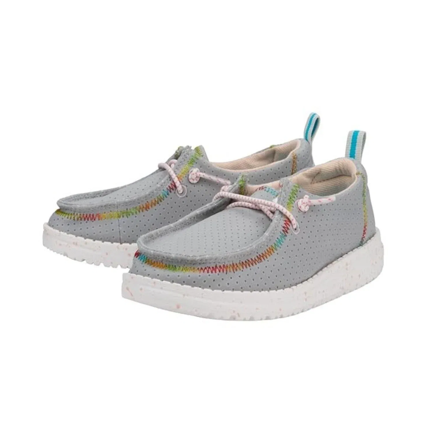 Hey Dude Wendy Perf NeopreneGray Slip On Comfort Shoes RHS7965
